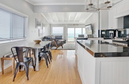 West Newport Villa | Oceanfront Upper Unit in Duplex! Incredible Views!