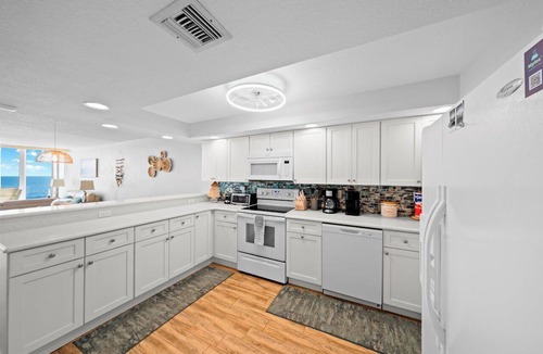 Daytona Beach Shores Condo | Oceanfront Spectacular Views on Traffic Free Beach Unit 803 at Shores Club