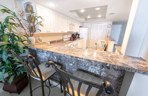 Indian Harbour Beach Condo | Oceanfront 2BR Condo 2nd Floor Balcony Overlooking the Beach Unit 205