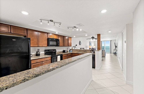 Indian Harbour Beach Condo | Oceanfront 2 Bedroom Condo with Amazing Ocean Views, #406