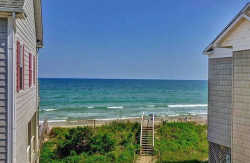 Village of Stump Sound House | Oceanfront home w/Relaxing views! Pet Friendly