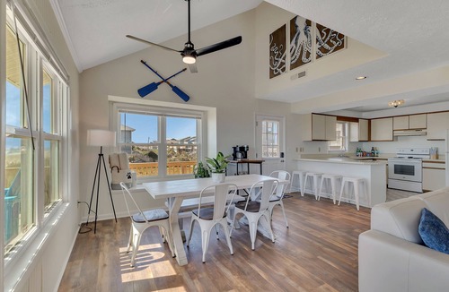Ocean City Beach House | Oceanfront Beach Home - Sleeps 6-8 - Pet Friendly - Private Beach Access - Deck