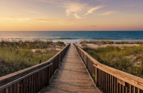 Folly Field Apartment | Oceanfront Villa, Pool, Beach, Sleeps 5
