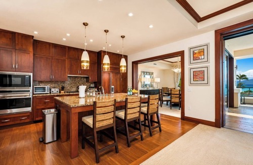 Montage Kapalua Bay Condo | Oceanview 3-Bedroom Luxury Villa at The Resort at Kapalua Bay with Housekeeping, Spa, Rental Car Included! MON-1303 | KBM