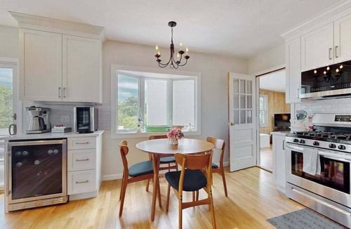 Bourne House | Oceanview Buzzards Bay getaway w/wraparound deck - steps to the Beach