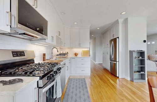 Bourne House | Oceanview Buzzards Bay getaway w/wraparound deck - steps to the Beach