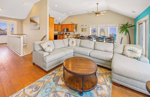 Rodanthe House | Oceanview with Private Pool, Hot Tub, Elevator, Game and Theater Rooms