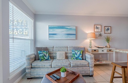 Galveston Apartment | Octopus Gardens Private Boardwalk to the Beach Great Gulf views