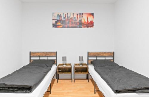 Ofterdingen Apartment | OF02 Komfortables Apartment für Monteure und Teams - 4 Schlafzimmer mit 10 Einzelbetten - LS Crewcomfort - weitere Unterkünfte verfügbar