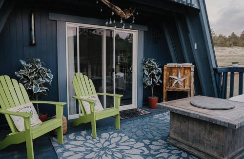 Florissant Cabin | Off-Grid A-Frame Escape - Wildlife, fresh air.