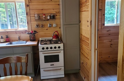 Gloucester County Cottage | Off grid cottage in the woods. Peaceful,in nature, pet friendly. no electricity