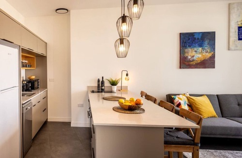 Haifa Apartment | Old Charm & Modern Meets in Haifa with Shelter