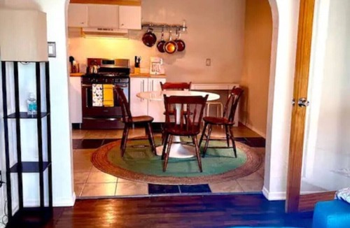Barelas Apartment | Old Commercial Building with High Ceilings & Charm