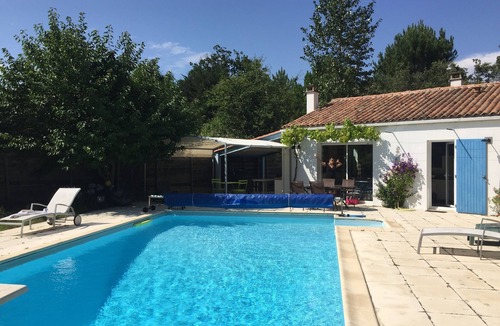 Dolus-d'Oleron House | OLERON rents house in the pines, near beach, heated swimming pool, terrace, garden