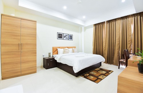 Gurugram Apartment | Olive Studio1 Golf Course Road, Gym, Balcony Garden