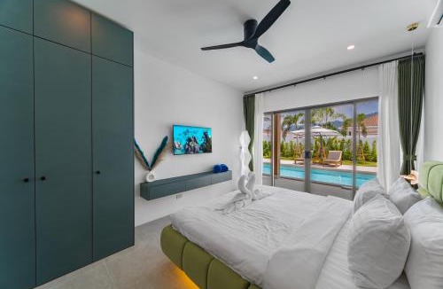 Lamai Villa | Olive Villa - New Luxury Private Family Pool Villa 3BR Lamai