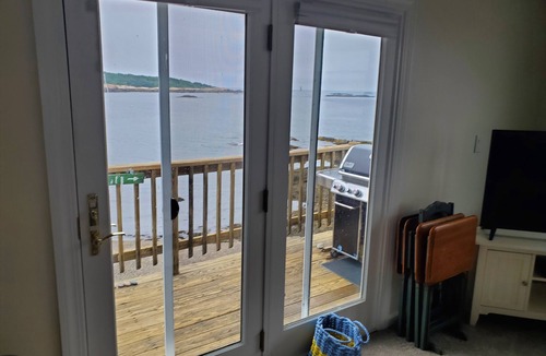 Minot Apartment | On Minot Beach - 1-bedroom apartment with deck and views of the ocean