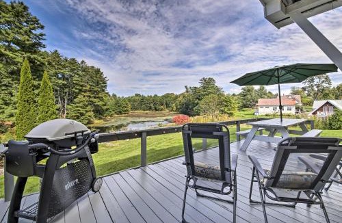 Jefferson House | On-Site Pond: Spacious Family Home in Jefferson!