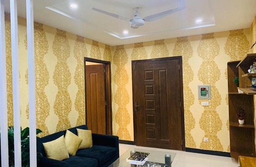 Bahria Town Apartment | One Bed Furnished Apartment with separate TV Lounge (Main Boulevard Bahria Town Lahore)