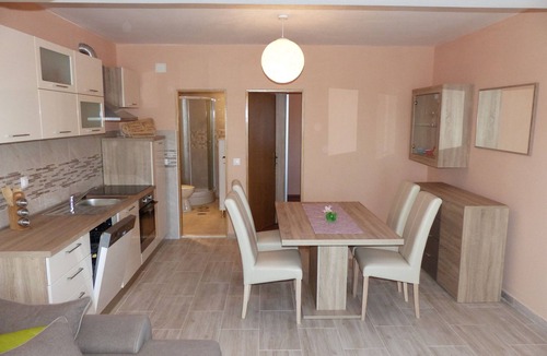 Saplunara Apartment | One bedroom apartment with balcony and sea view Cove Saplunara, Mljet (A-12849-a)