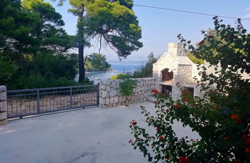 Kobas Apartment | One bedroom apartment with terrace and sea view Cove Saplunara (Mljet) (A-4896-b)
