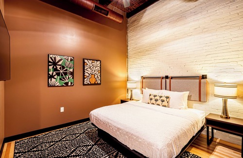 Madison Hotel | One Bedroom King with Office with views of Lake Monona in the heart of downtown.