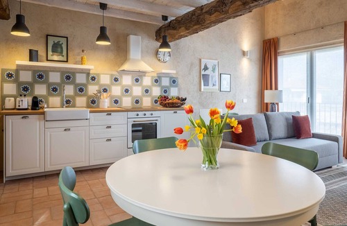 Cressa Apartment | One Bedroom Loft Style Apartment in Restored Farmhouse