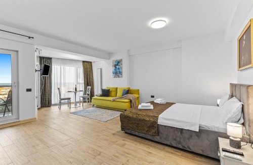 Mamaia-Sat Apartment | One SeaView std in Infinity Pool & Spa Resort