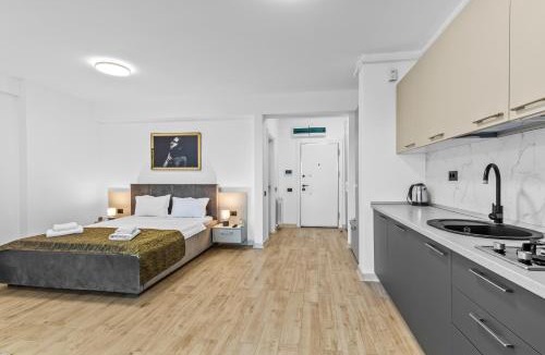 Mamaia-Sat Apartment | One SeaView std in Infinity Pool & Spa Resort