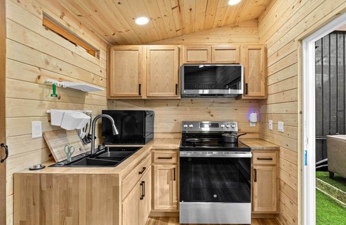 Silver Lake House | Opal Dome · Spacious Stay w/AC, Hot Tub & Sauna