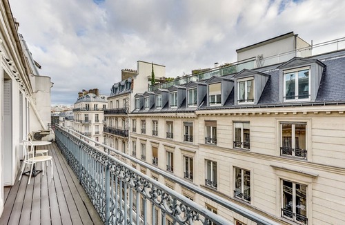 9th Arrondissement Apartment | Opera - Lafayette 2 Bedrooms w/AC