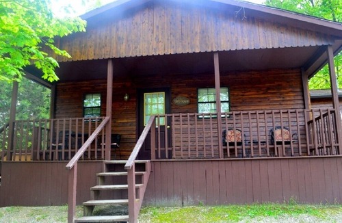 Eckerty Cabin | Opimum cabin 12 with Jacuzzi and HOT TUB on Patoka Lake in Southern Indiana