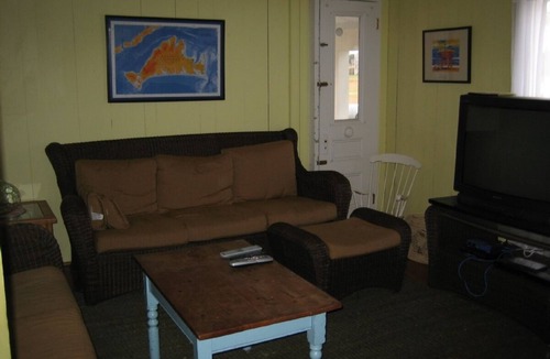 Oak Bluffs House | Original Pratt House built in 1866 with Ocean View of the Inkwell beach.
