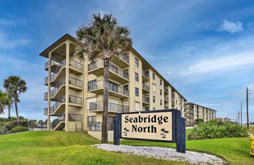 Ormond-by-the-Sea House | Ormond Beach Ocean-View Condo w/Private Balcony!