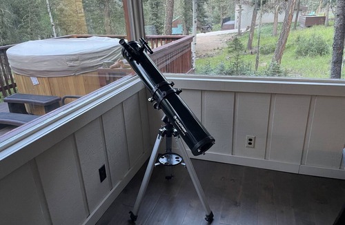 Angel Fire Cabin | Osito Cabin - Pet Friendly | Hot Tub | Fire Pit | Ms. Pac Man | Telescope