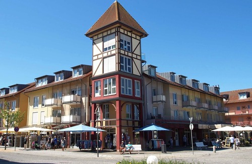 Ostseebad Kuhlungsborn Apartment | Ostseeblick - Fewo Fehmarn 22: 1-room apartment close to the beach with large balcony