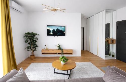 Tunari Apartment | Otopeni Transit Stay-Free Parking- Self Check-in