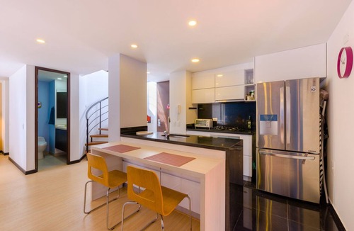 Usaquen Apartment | Outdoor Hot tub + BBQ + Terrace 1 hab Usaquen