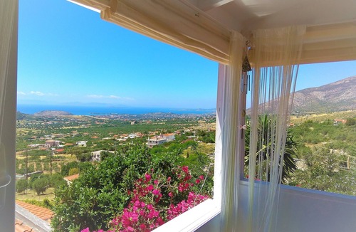Saronikos House | Outstanding Panoramic View, 10΄ Beach, 20΄ Airport