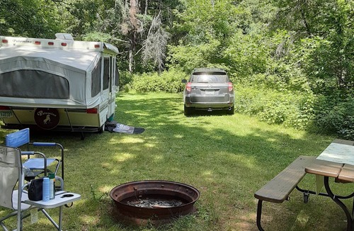 Browerville House | Owl Trail CAMPSITE Pop up CAMPER add on