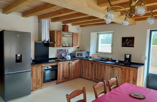 Saint-Pierre-de-Cole House | Périgord. gite sleeps 8 or 12, 4*, private heated pool, large open spaces.