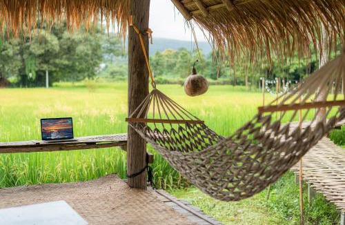Pai House | Paddy Fields Haven - Natures Nest, Mountain View in Pai