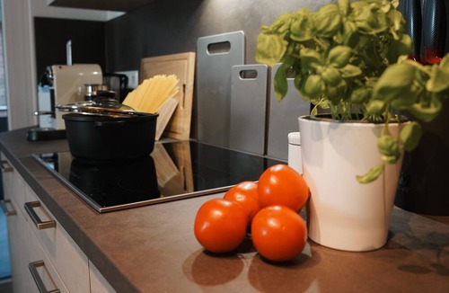 Kernstadt Apartment | Paderborn Oasis with Fireplace, Parking & Balcony, Stylish Home, 24/7 Check-in