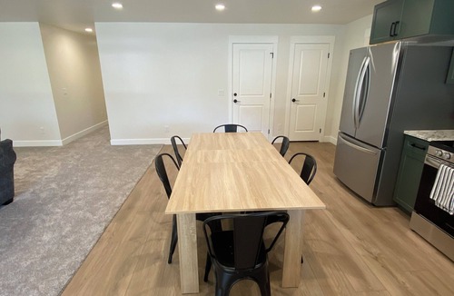 Sevier House | Paiute ATV Trailside Basement with Stunning Big Rock Candy Mountain Views