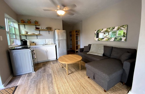 Estate Adelphi Apartment | Palm Deck, a private slice of paradise overlooking the ocean