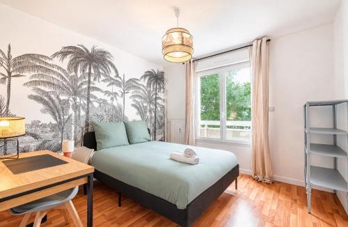 La Fayette-Eble Apartment | Palm Paradise - Ventilation & fraicheur - idéale famille et proche du centre-ville