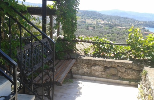 Mithimna Apartment | Palm Tree Apartment 2 Central Molivos apartment with panoramic views