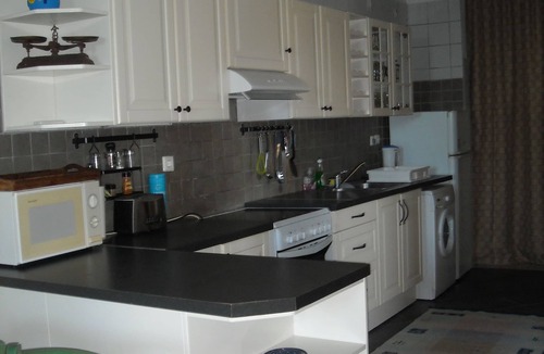 Mithimna Apartment | Palm Tree Apartment Central Molivos apartment with panoramic views