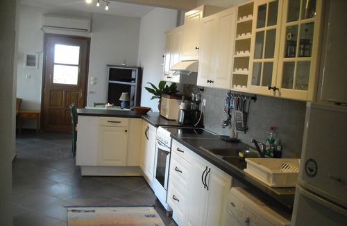 Mithimna Apartment | Palm Tree Apartment Central Molivos apartment with panoramic views