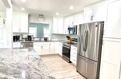 Indian Harbour Beach House | Palm Villa - 4 Bed, 2.5 Bath, Heated Pool, Hot Tub, Blocks to Beach, Sleeps 10+